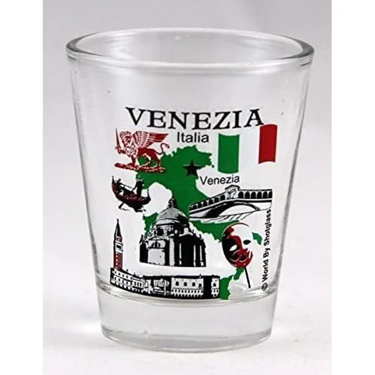 Venice Italy Great Italian Cities Collection Schnapsglas