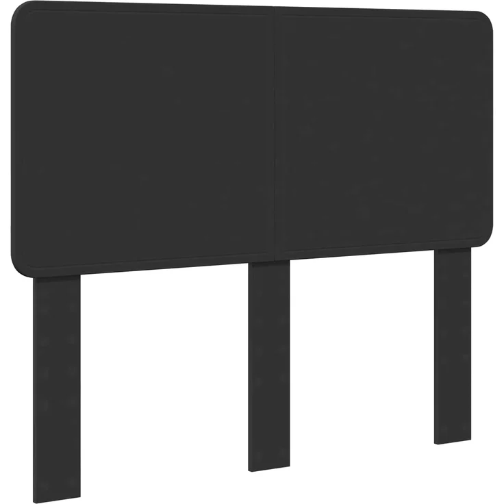 vidaXL Bettrahmen Schwarz 120 x 190 cm Massives Kiefernholz 3412516 – Bild 5