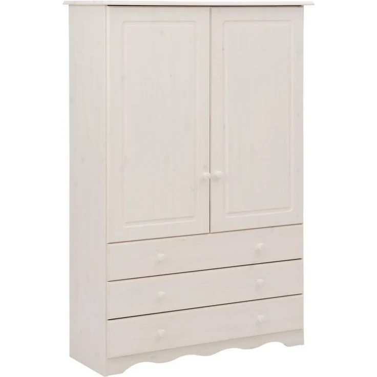 Home affaire Wäscheschrank Minik aus schönem massivem Kiefernholz, in unterschiedlichen Farbvarianten – Bild 4