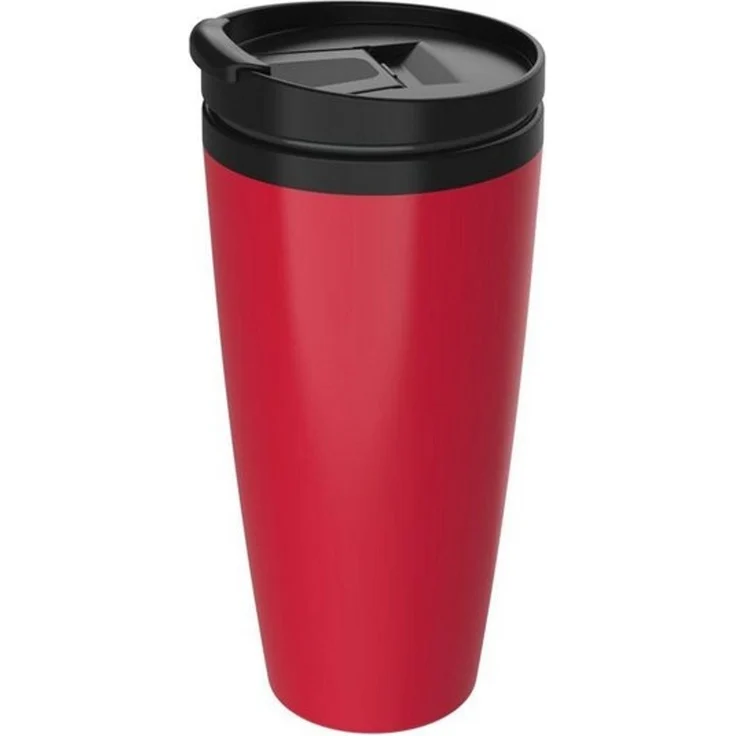 elasto Thermobecher 350ml doppelt isolierter Kaffeebecher To Go inklusive Deckel, Made in Germany, BPA-frei, 100% recyclebar, Heißgetränke, Teebecher – Bild 4
