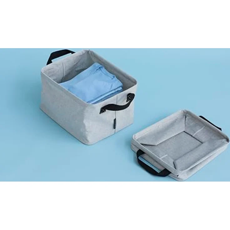Brabantia Wäschekorbtasche 35 L faltbar grau Zubehör Waschen, Trocknen und Bügeln – Bild 9