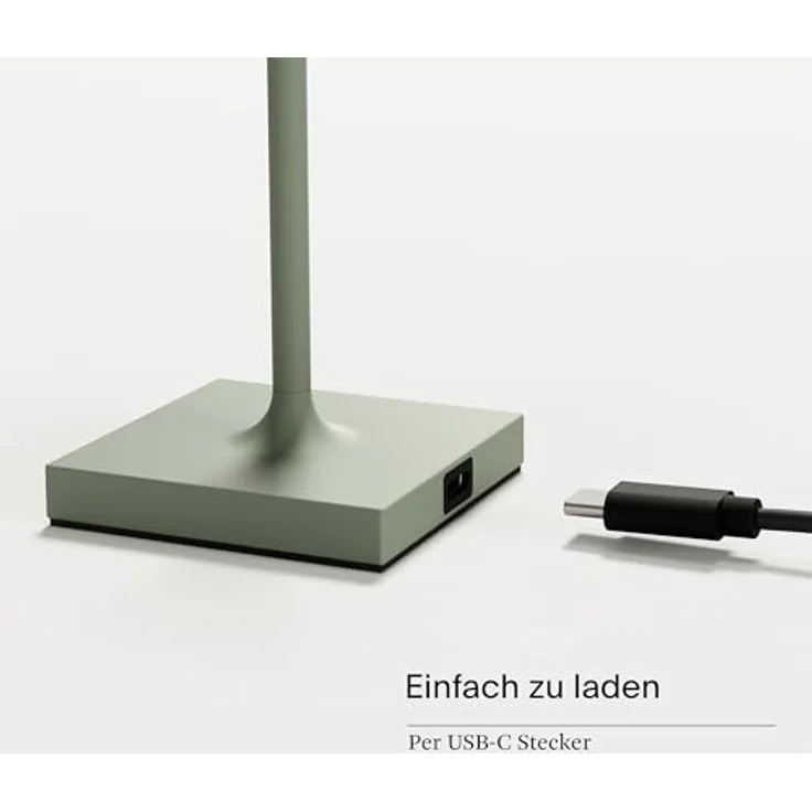 SIGOR LED Tischleuchte NUINDIE Pocket Salbeigrün, Dimmbar, LED fest integriert, Warmweiß – Bild 6