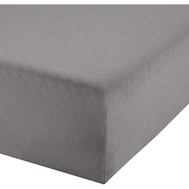 REDBEST Spannbettlaken Boxspring-Spannbettlaken "Denver", Jersey, Gummizug: Rundumgummi, (1 Stück), Elasthan-Jersey-Stretch Uni – Bild 2