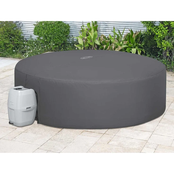 Bestway Abdeckung Grau Ø236 x 71 cm PVC und POM 42035737 – Bild 5