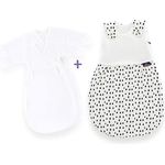 Träumeland Babyschlafsack Set Tropfen schwarz (Packung, 3 tlg, 3er-Pack)