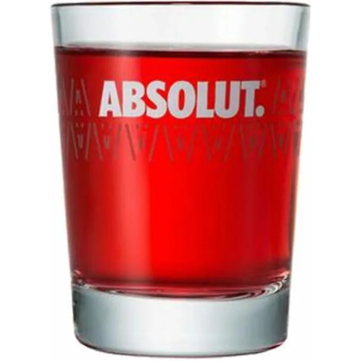 ABSOLUT Shot Glas, Vodkaglas, Schnapsglas, Stamper, Pinnchen, Glas, Transparent, 90346300
