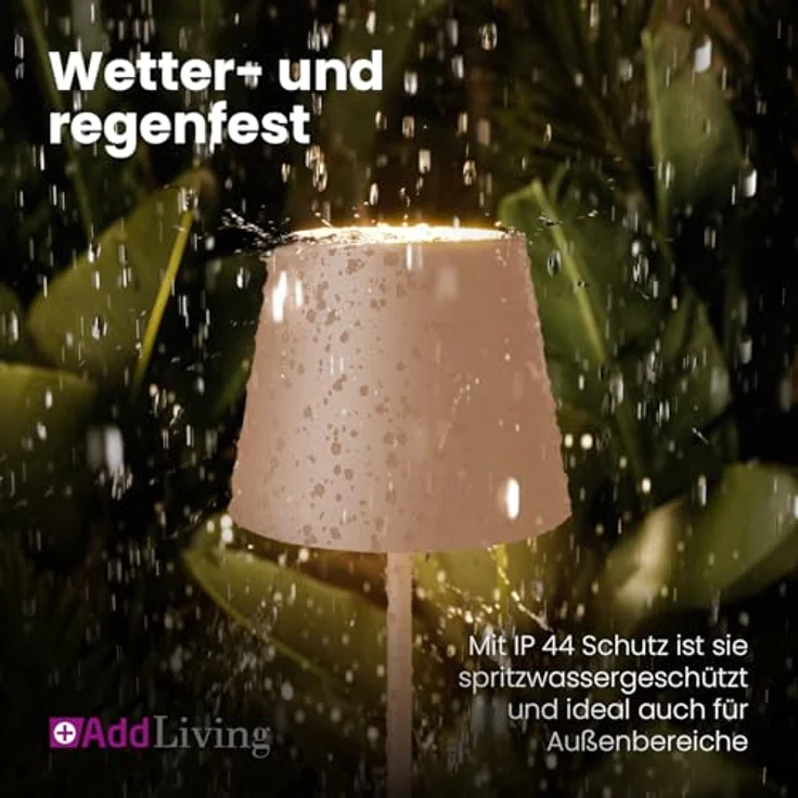 AddLiving LED Fashion Tischlampe, dimmbare Schreibtischlampe mit 3 Farbtemperaturen, kupfer, mobil und mit USB-Anschluss – Bild 4