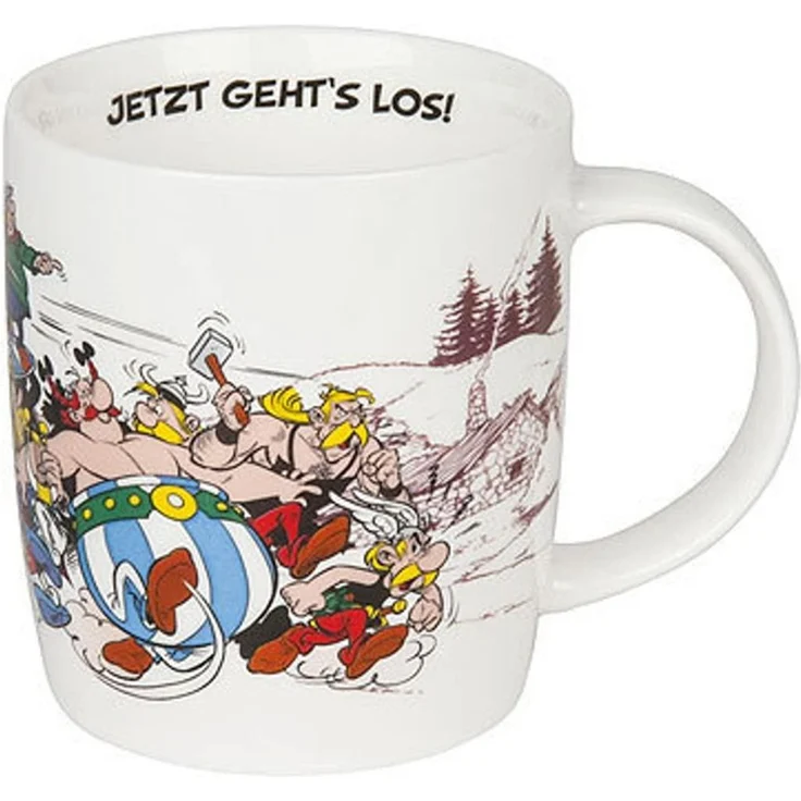 KÖNITZ Becher Asterix - aber wir lieben - 400 ml / Motivtasse – Bild 3