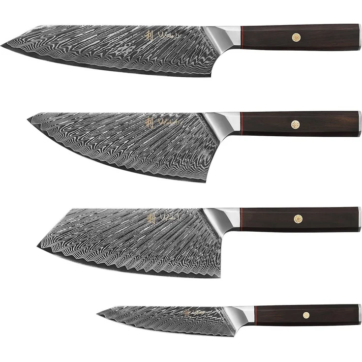 Wakoli Magnet-Messerblock Culinary Asia I 4 Küchenmesser & magnetischer Messerblock – Bild 3