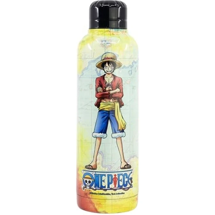One Piece Isolierte Edelstahl Trinkflasche Thermotrinkflasche 515 ml – Bild 1