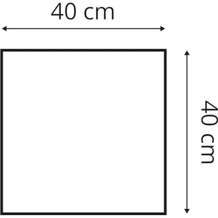 DecoNest Wandkissen, Wandpolsterung, Wanddekoration, Bettkopfteil, 3D-gepolstertes Wandpaneel 40 x 40 cm Graphit – Bild 3