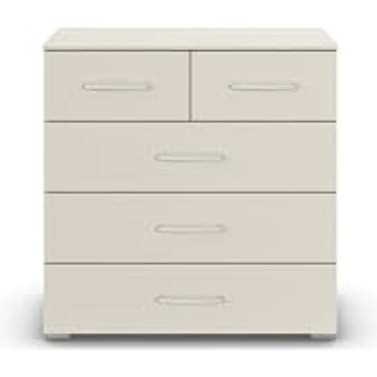 rauch Aditio Box, Kommode, 5 Schubladen, mit Softclose-Funktion, Farbe Beige, BxHxT 80x81x42cm – Bild 5