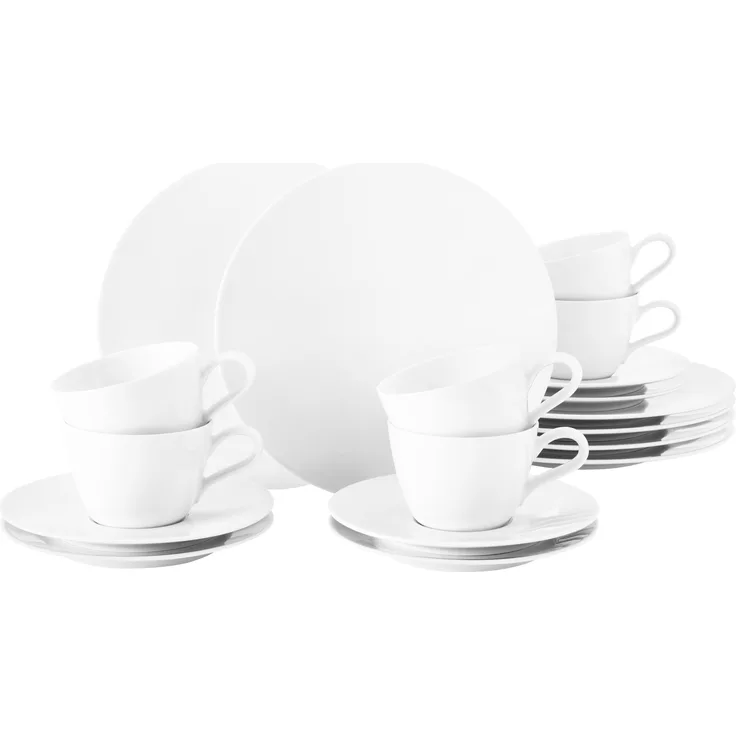 Seltmann Weiden Life Weiß Kaffeeservice 18-teilig