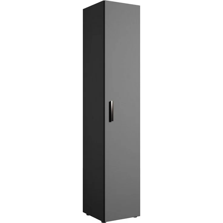 Beautysofa Garderobenschrank mit einer Tür MARGARET IV (passt perfekt in jeden Raum, in zwei Breiten zur Auswahl: 40cm oder 60cm) mit hoher Funktionalität und einer Kleiderstange – Bild 1