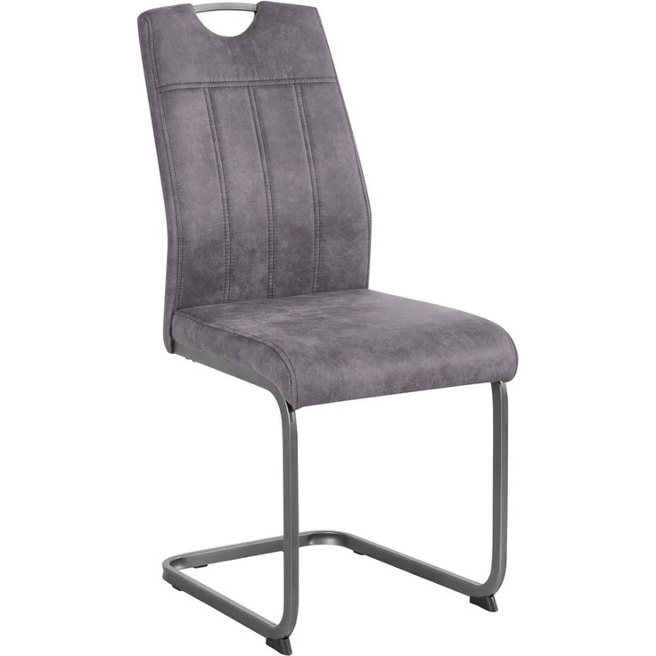 HELA Essgruppe Tisch ausziehbar 140 -220 cm, (Set, 5-tlg), Belastbarkeit 140 KG, bequem gepolstert mit Griff – Bild 3