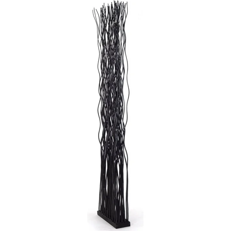 DESIGN DELIGHTS Paravent RAUMTEILER "WAVE", Weidenholz, 170x40cm (HxB), Paravent, Trennwand – Bild 2