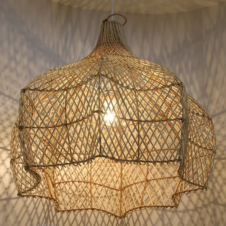 Rattan Lampe Manohara – Bild 5