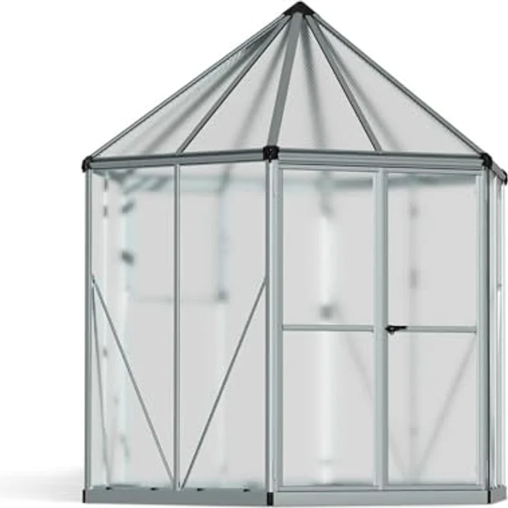 Palram - Canopia Hexa | Aluminium Gewächshaus mit – Bild 2