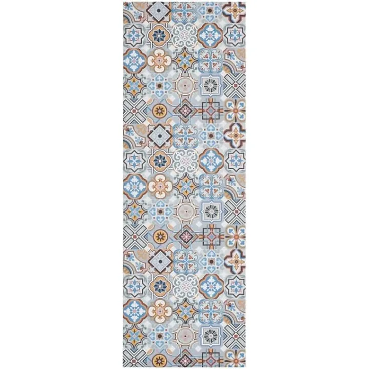 Andiamo Küchenläufer Marrakesch blau-grau, 50 x 150 cm