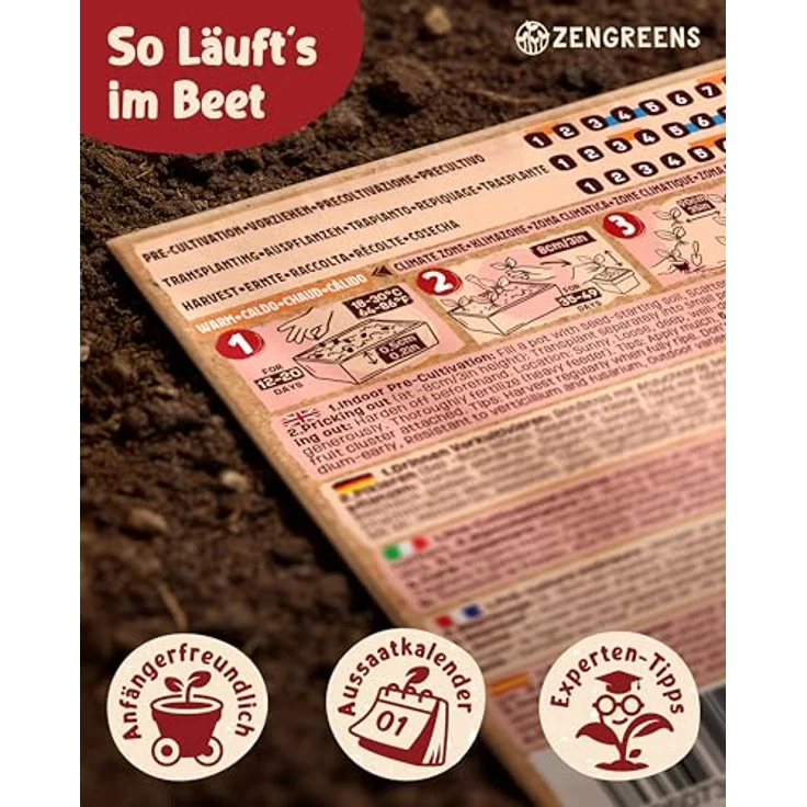 ZenGreens® - Bio Tomatensamen im 20er Set - 20 Tomaten Samen für den einfachen Anbau im Garten, Balkon oder Hochbeet - Pflanzensamen - Saatgut – Bild 9