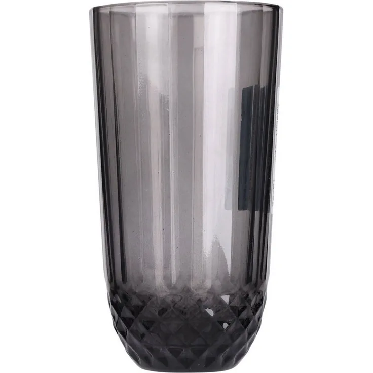 Excellent Houseware Glas aus grauem Glas 345 ml