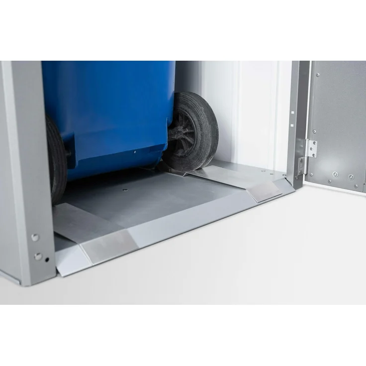 Biohort Mülltonnenbox Alex, dunkelgrau-metallic, dunkelgrau-metallic – Bild 5