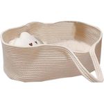 Yuehuamech Baby Moses Korb Tragbare Baby Bett Handheld Moses Korb Baumwolle Seil Infant Bett Carrycot Baby Bettwäsche Baby Schlafsack für im Freien Reise Auto