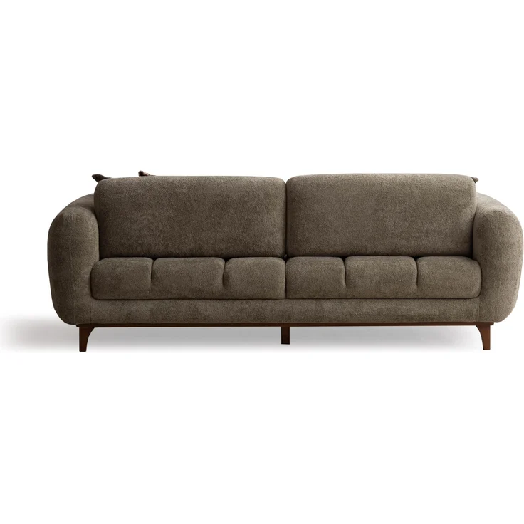 Sitzgruppe/Sofa Set - Wohnzimmergarnitur "Banksia" 3+3+1-Beige – Bild 8