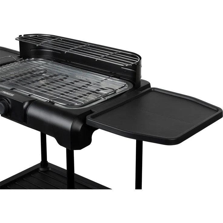 2in1 Standgrill & Tischgrill mit Grillzange 40x25cm, 2200Watt – Bild 7