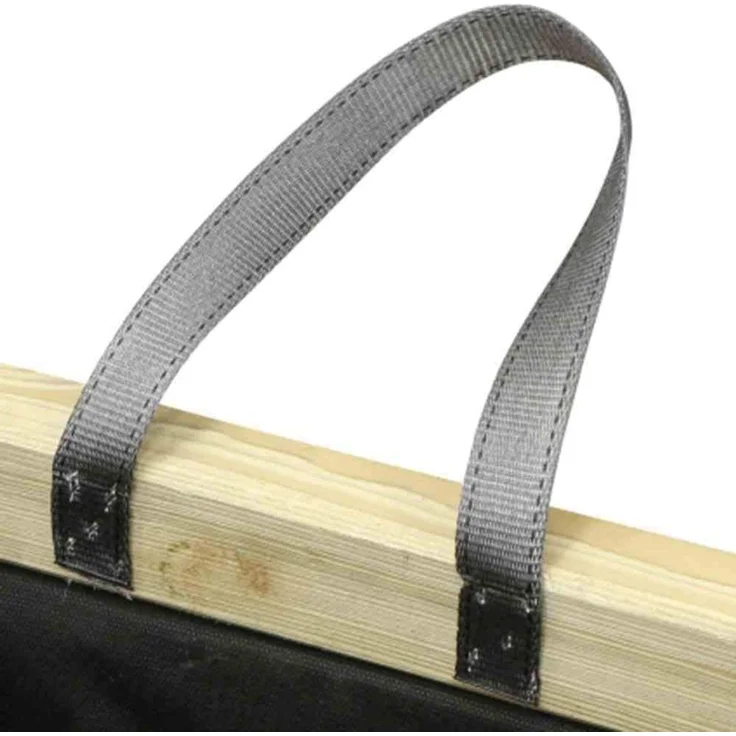 Taunus Pflanzkübel Modern 50 50x50x39 cm Kiefer FSC 100% kesseldruckimprägniert mit Trageschlaufen inkl. Geotextil – Bild 4