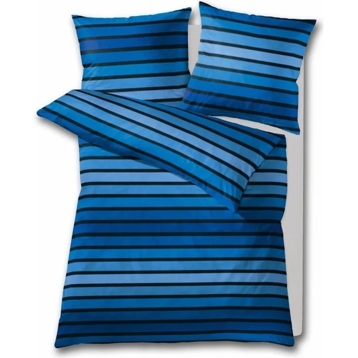 Kleine Wolke Bettwäsche Neapel, Mako-Satin, 2 teilig, mit Streifen – Bild 3