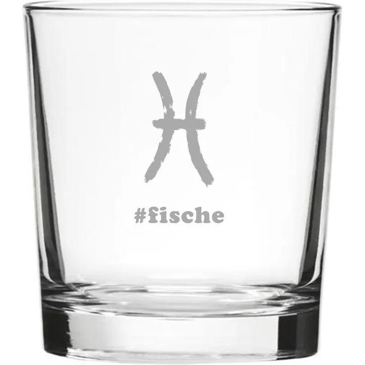 Whiskyglas Kristall Sternzeichen #Fische