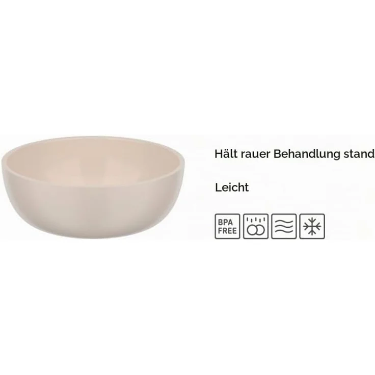 Mepal 108003065245 Kleinkind-Schale Beige Polypropylen (PP) Junge/Mädchen 127 mm 45 mm – Bild 3