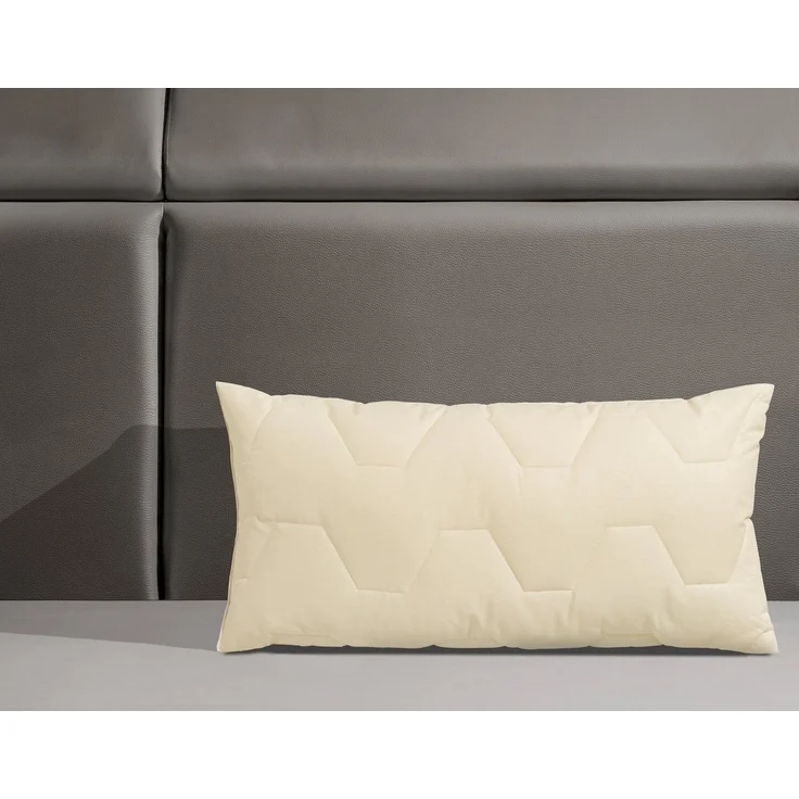 Älgdröm Kunstfaserkopfkissen Kopfkissen 40x80 cm, 80x80 cm, Füllung: 100% Polyester, Bezug: 100% Baumwolle, Kissen made in Germany, langanhaltender Stützkomfort – Bild 2