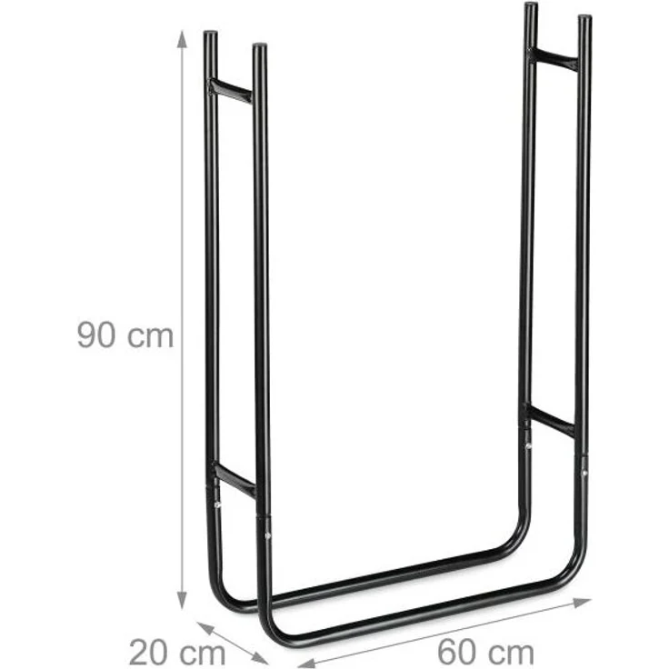 Kaminholzregal schmal 10026085 – Bild 4
