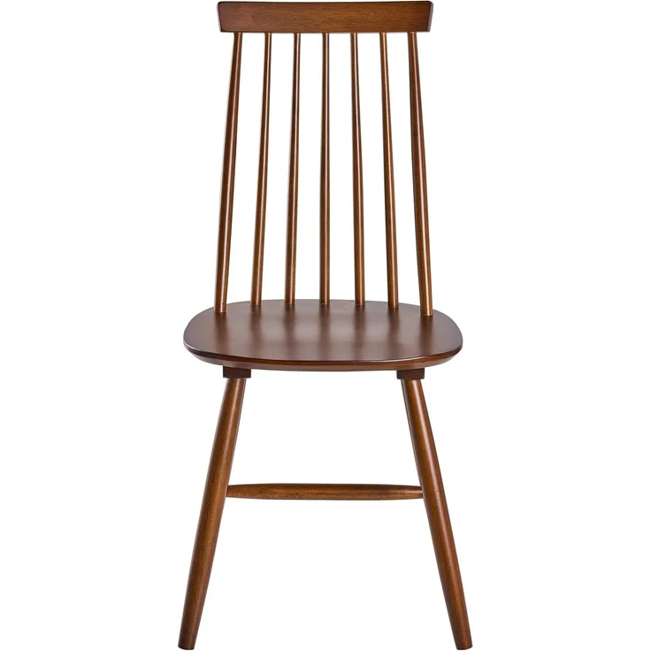 Esszimmerstuhl 2er Set BURBANK Holz Braun – Bild 5
