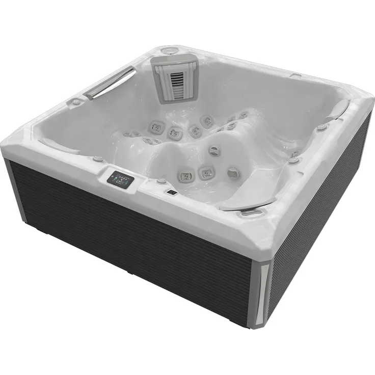Wellis Makalu Life Deluxe Whirlpool Außenwhirlpool 215x215x86,5cm für 5 Personen inkl. Thermocover