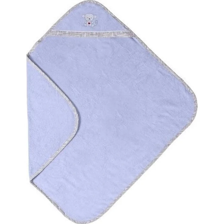 Bambus-Babyhandtuch/-Badetuch 100x100 cm - nicht blau eingefasst
