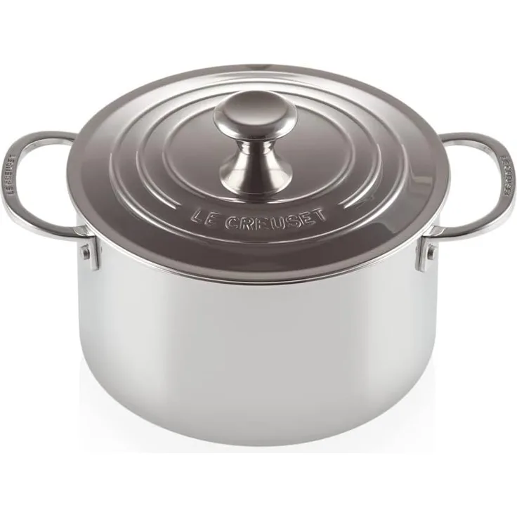 Fleischtopf 20 cm 3-PLY Plus Le Creuset Töpfe - GasBackofen geeignet, Spülmaschinengeeignet