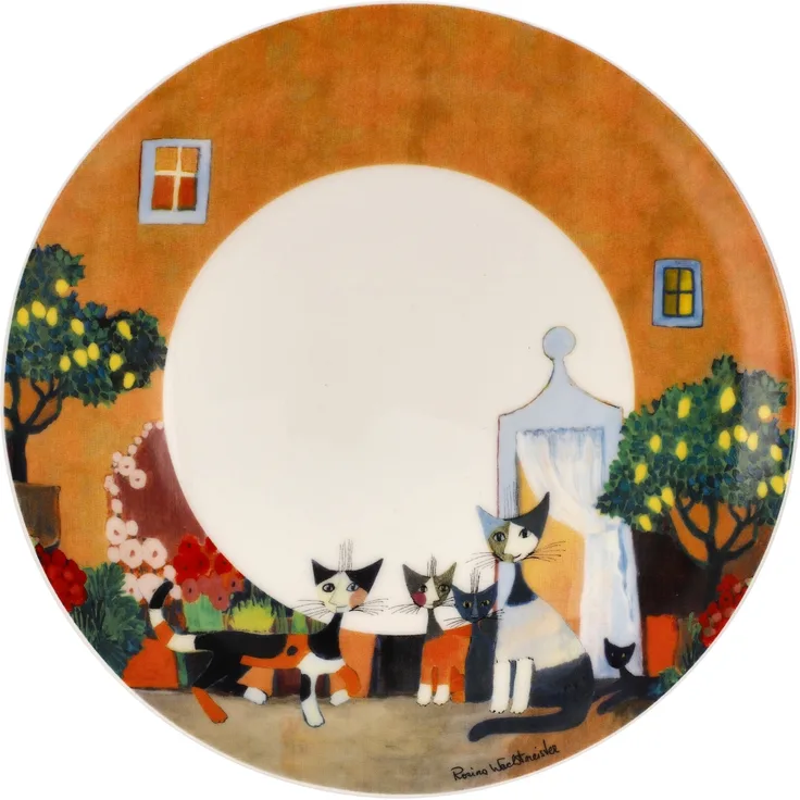 Goebel Teller Rosina Wachtmeister - Una bellissima giornata, Fine Bone China, Bunt, 23 cm, 66861201