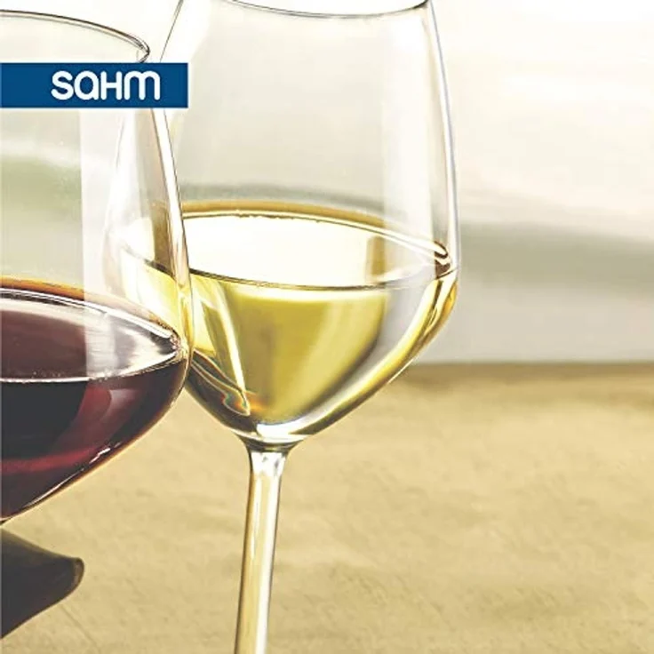 SAHM Weißweinglas Weingläser Weisswein Set 6 Stk - Weissweingläser 360ml, Edles Glas – Bild 5
