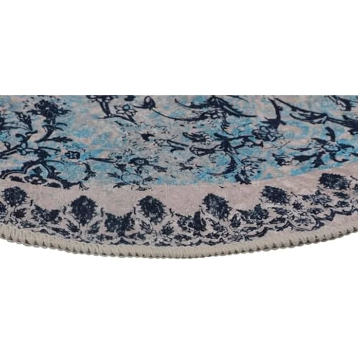 Mijolnir 'Raiya (100 cm)' Badematte, Mehrfarbig, 100 x 100 cm – Bild 4