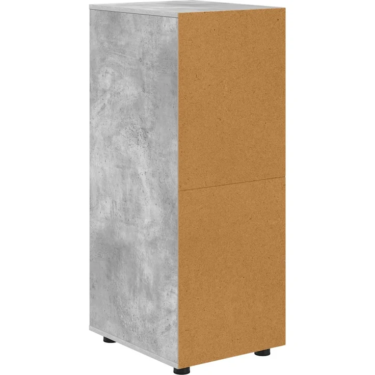 vidaXL Aufbewahrungsschrank 40 x 48 x 105 cm Holzwerkstoff Betongrau 888900 – Bild 10