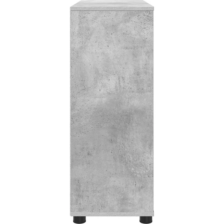 vidaXL Aufbewahrungsschrank 80 x 31 x 81 cm Holzwerkstoff Betongrau 888850 – Bild 9