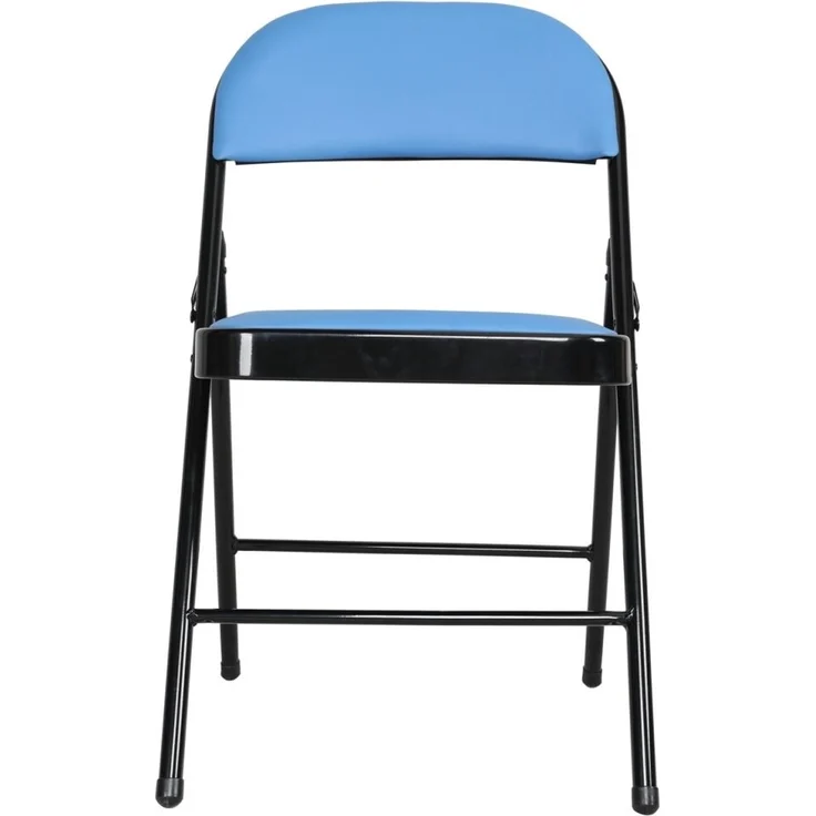 HTI-Living Gestell Schwarz 6er-Set Klappstuhl Kunstleder – Bild 2