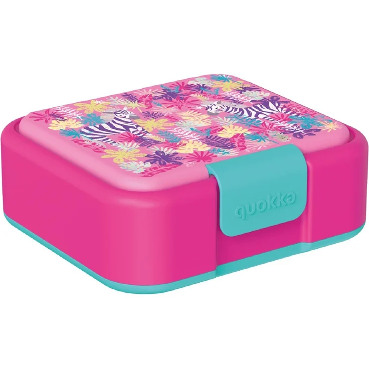 Quokka Zebras Brotdose Doppelwand Kinder Lunchbox 3-Fächer – Bild 1
