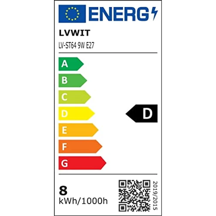 LVWIT 7.5W LED Glühbirne E27 Warmweiß erstezt 75W, Filament Retro Lampe 1055 lm, 2700K Warmweiß für Nostalgie und Retro Beleuchtung im Haus Café Bar (6er Pack) – Bild 7