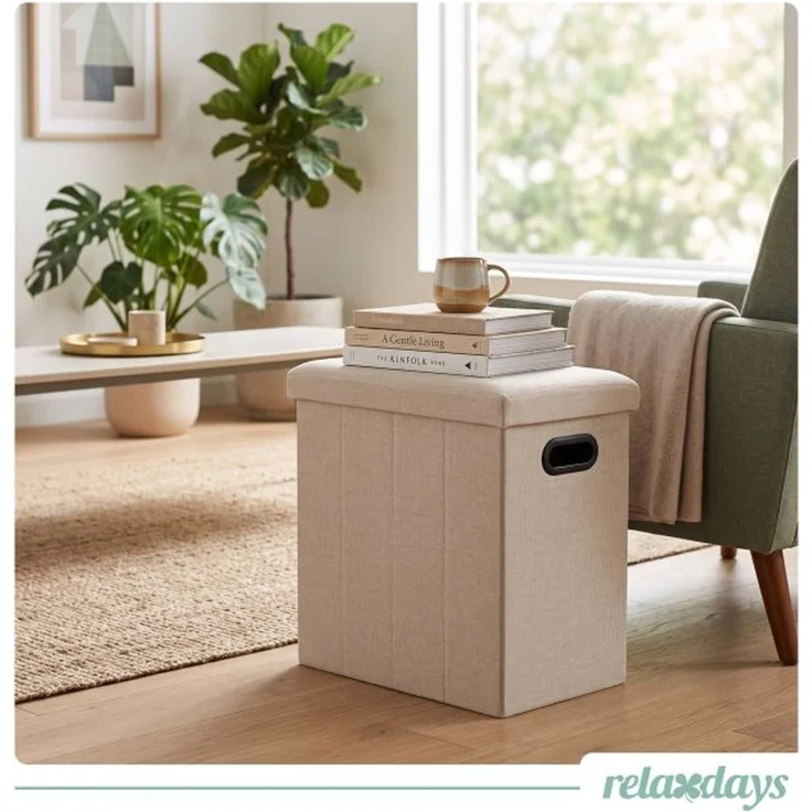 Relaxdays Faltbarer Sitzhocker – Bild 3