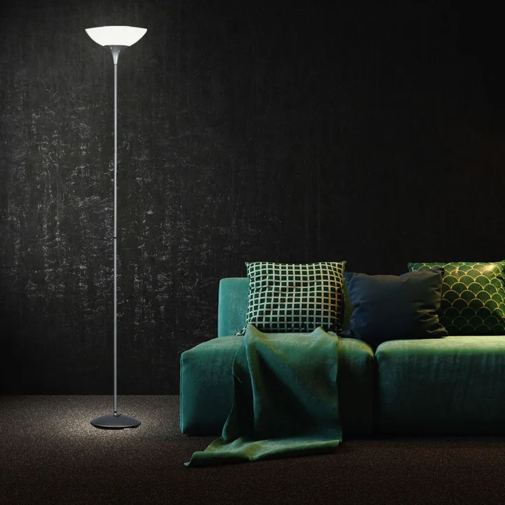 RGB LED Deckenfluter, titanfarbig, Höhe 180 cm, DEZWO – Bild 9