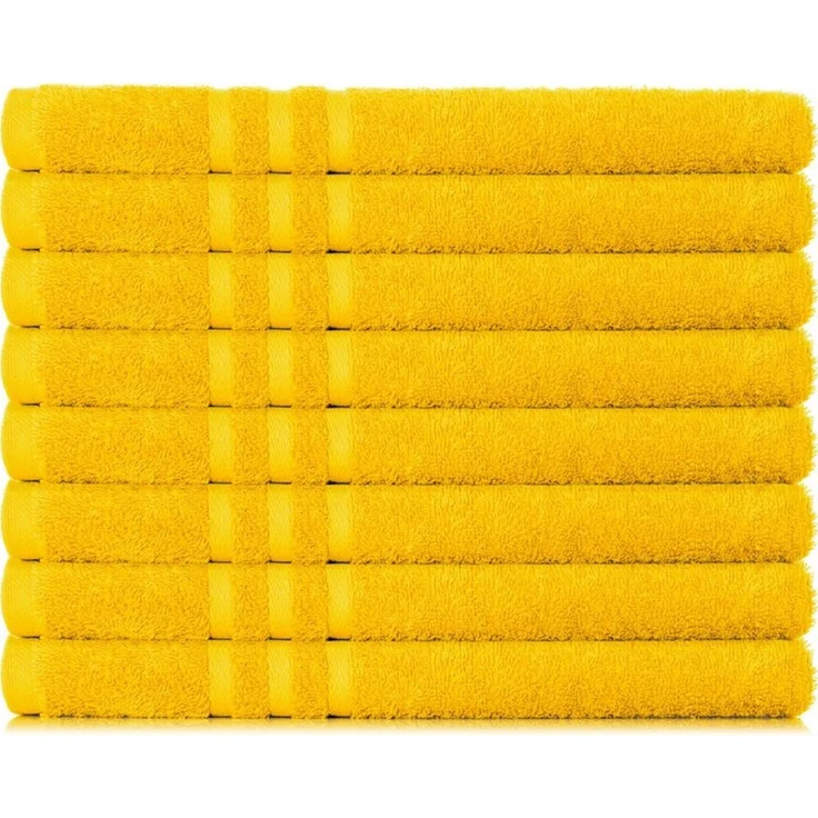 Lavea Handtuch Set Frottierserie Elena, 100% Baumwolle (Set, 8-St), 500 g/m² Frottier, uni & zweifarbig, weich & saugstark, pflegeleicht – Bild 2